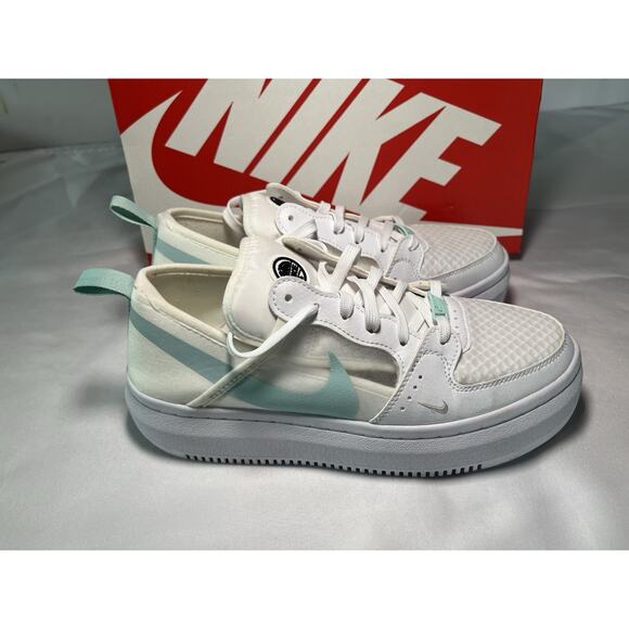 Nike Court Vision Alta TXT White Light Dew Women’s Size 8.5 CW6536-100 w/ Box - Picture 1 of 10